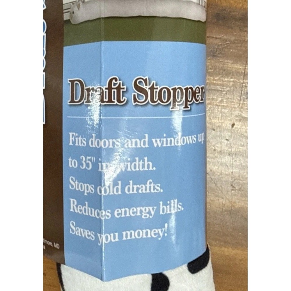 36" Cow Door Draft Stopper Cute Animal Draft Blocker for Doors & Windows - Picture 2 of 3